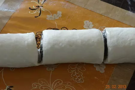 Маковые рулетики к чаю: шаг 4