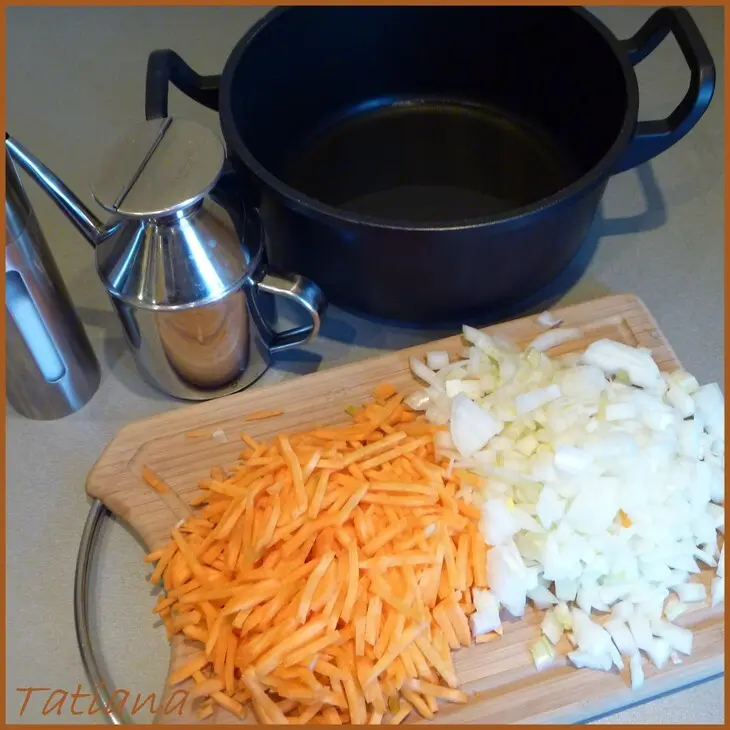 Плов с индейкой и курагой: шаг 3