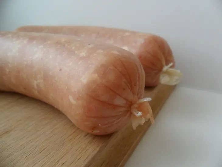 Домашние куриные колбаски: шаг 5