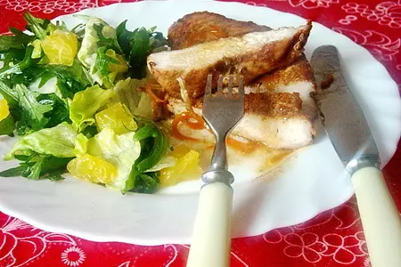 Стейки из грудки индейки с апельсиновым соусом: шаг 5