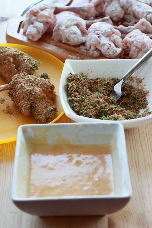 Медовые куриные крылышки под клюквенным соусом: шаг 4