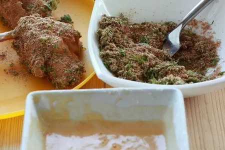 Медовые куриные крылышки под клюквенным соусом: шаг 4