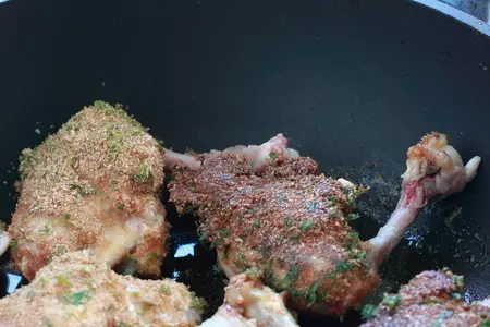 Медовые куриные крылышки под клюквенным соусом: шаг 5