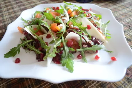 Салат с куриной печенью под брусничным соусом darbo: шаг 5