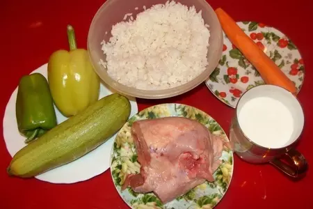 Сливочное рагу с рисом в горшочках: шаг 2