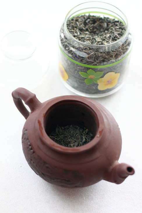Отя-дзуке // рис с зеленым чаем и лососем: шаг 2