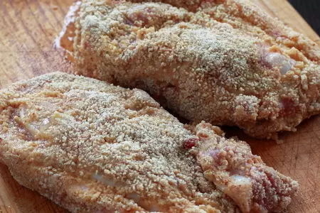 Свиные кармашки с клюквенным соусом: шаг 3