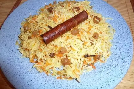 Рис с морковью и кокосовым орехом (гаджар пулау): шаг 12