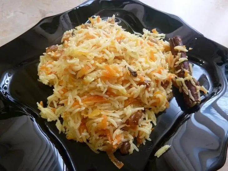 Рис с морковью и кокосовым орехом (гаджар пулау): шаг 13