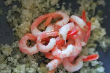 Яблочное ризотто с креветками: шаг 4
