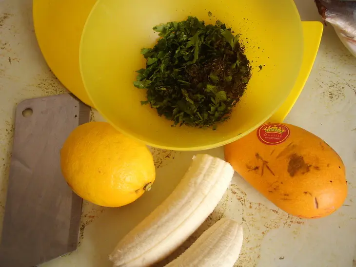 Ореховый плов с горошком и банановой райтой.: шаг 2