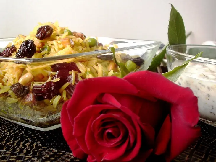 Ореховый плов с горошком и банановой райтой.: шаг 10