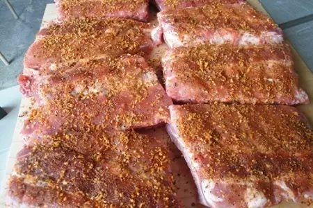 Ароматные рёбра под ямайским соусом: шаг 2