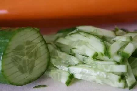 Зелёный салат: шаг 1