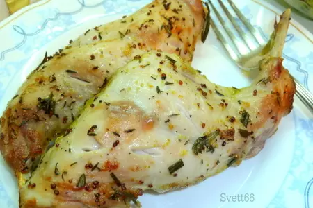 Кролик запеченный (диетический рецепт для романтического ужина): шаг 5
