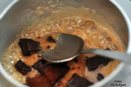 Карамельно-шоколадные бомбочки "macchiato": шаг 2