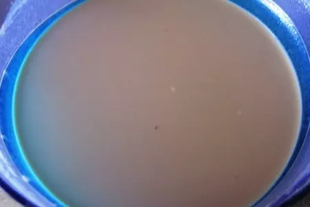 Блинные каннелони с "пьяной" грушей: шаг 1