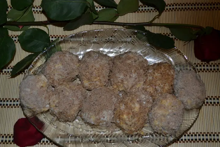 L’arancino с рыбой по - итальянски: шаг 8