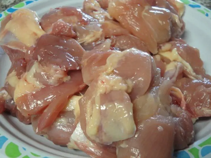 Курица с виски,пастой и грибами: шаг 3