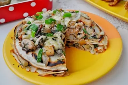 Блины для масленичных посиделок!!!: шаг 10