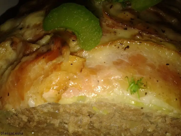"голубец"...мясной рулет под нежным сливочным соусом))): шаг 14