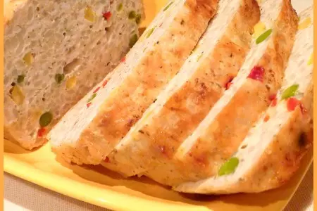 Хлебец куриный с рисом и овощами: шаг 7