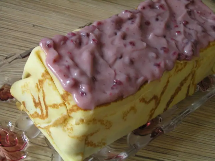 Блинный террин "брусничная масленица": шаг 15
