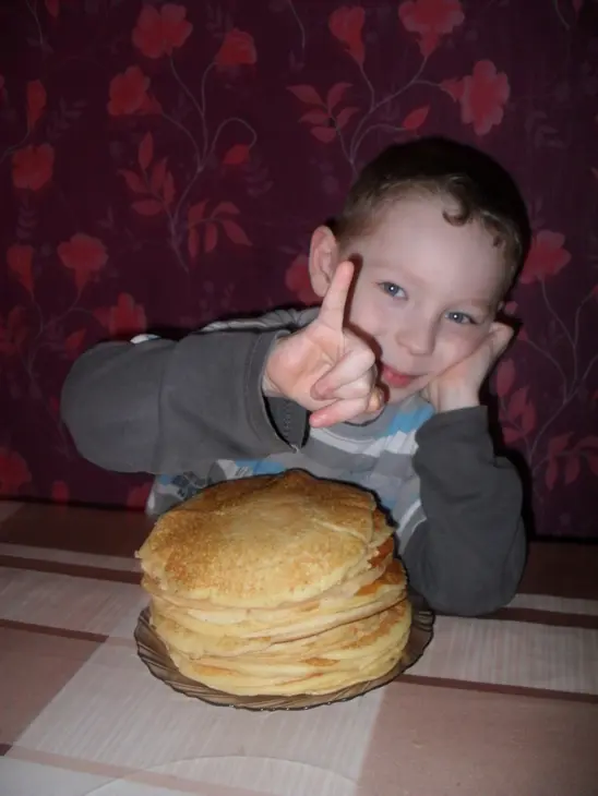 Блинчики нежные заварные: шаг 6