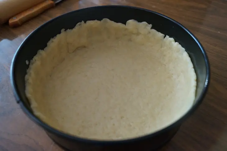 Творожный пирог с маковой начинкой и песочной основой: шаг 4
