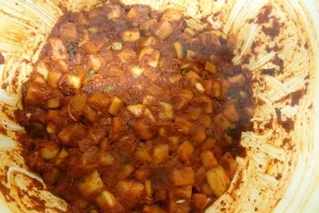 Вяленый дайкон по корейски: шаг 6