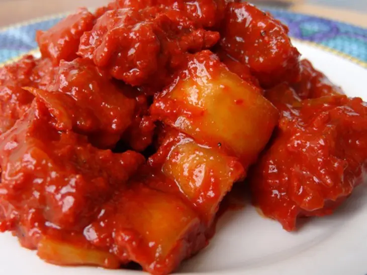 Вяленый дайкон по корейски: шаг 7