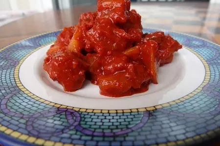 Вяленый дайкон по корейски: шаг 9