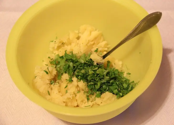 Быстрый картофельный пирог: шаг 3