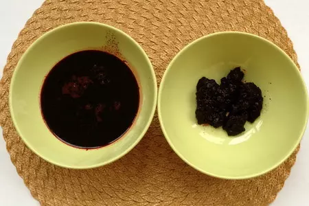 Постный черничный мусс: шаг 3