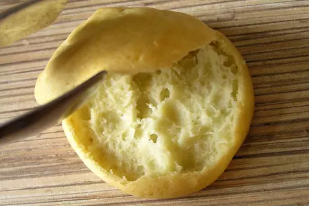 Картофельные эклеры с творожным сыром, рисом, овощами и зеленью: шаг 19