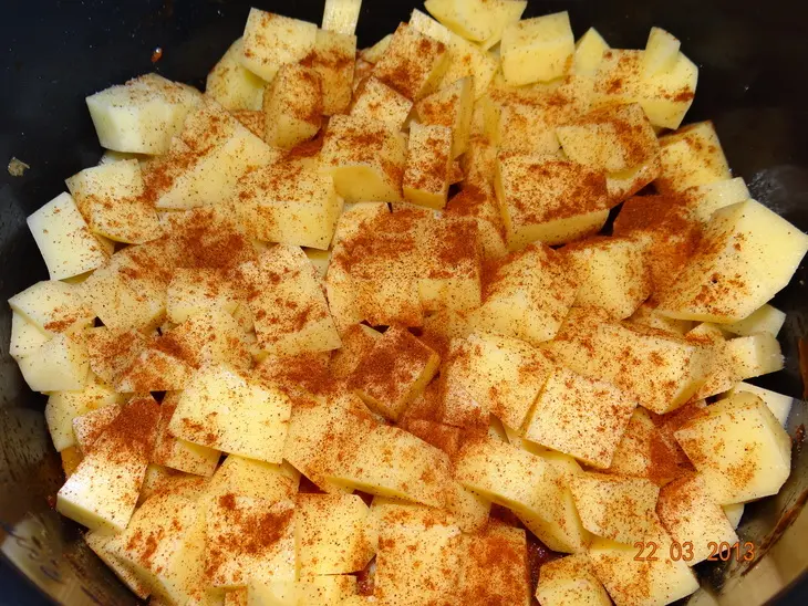 Жаркое из свиных рёбер с овощами: шаг 3