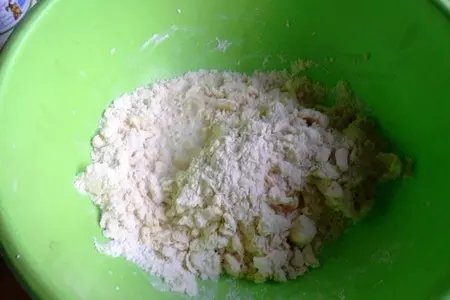 Открытый пирог с рисом и тунцом: шаг 5