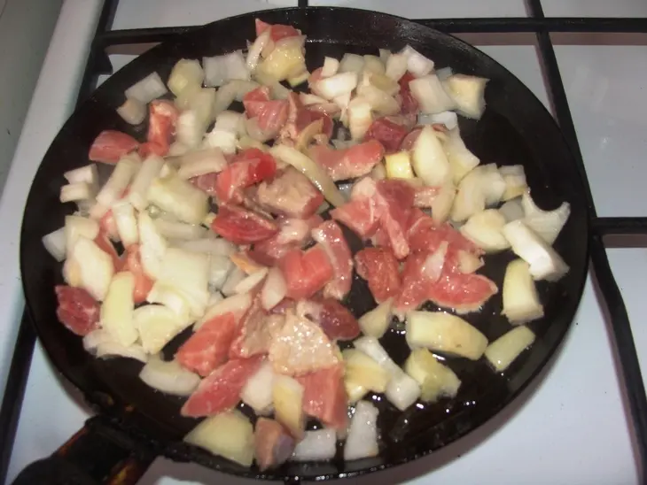Суп с шампиньонами и диким рисом: шаг 4
