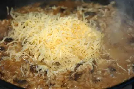 Ризотто с шампиньонами: шаг 9