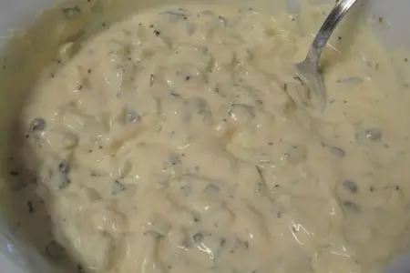 Запечённая рыба под огуречным соусом: шаг 6