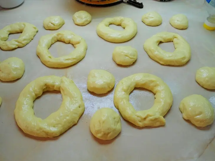 Zeppole.  картофельные пончики на дрожжах.: шаг 5
