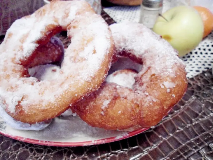 Zeppole.  картофельные пончики на дрожжах.: шаг 8