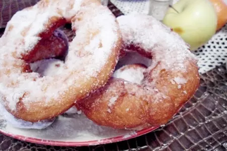 Zeppole.  картофельные пончики на дрожжах.: шаг 8