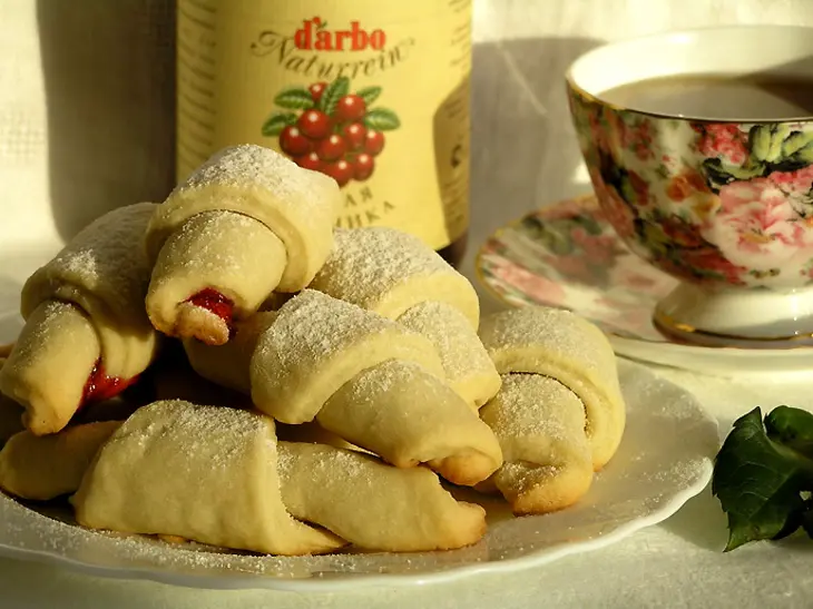 Печенье с брусничным соусом: шаг 6