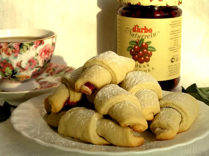 Печенье с брусничным соусом: шаг 8