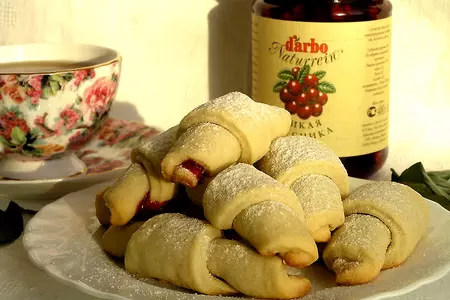 Печенье с брусничным соусом: шаг 8