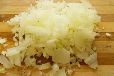 Рулет из поленты с грибами и томатным мармеладом.: шаг 3