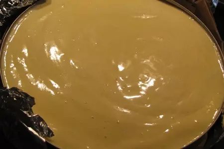 Чизкейк с яблоками и сметанным кремом: шаг 2