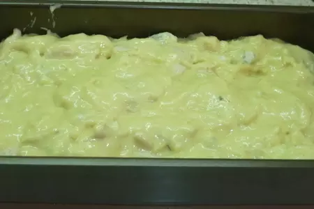Супер-быстрый сырный пирог с куриной грудкой "любителям бутеров посвящается": шаг 6