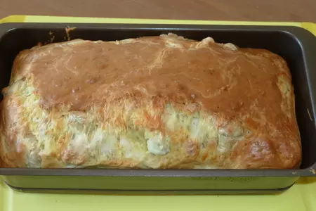 Супер-быстрый сырный пирог с куриной грудкой "любителям бутеров посвящается": шаг 7